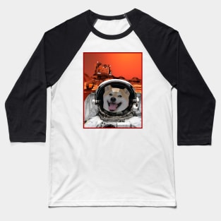 Martian Dogge Baseball T-Shirt